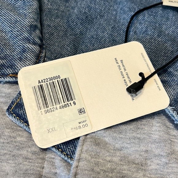 Levi's Vintage Premium Reversible Varsity Jean Jacket NEW WITH TAGS - Picture 16 of 16